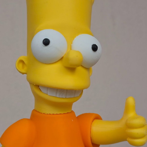 Bart Simpson figure new