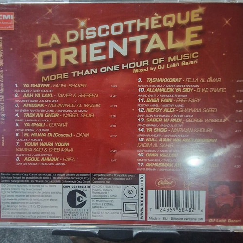 Dj Laith Bazari - La Discothèque Orientale CD new, electronic