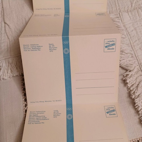 Olympic Games 1972 Munich Collectible Postcards like new