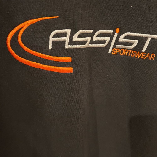 Assist Sportswear black sweatshirt size L like new