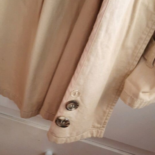 Benetton kids trench coat beige, new, size XL 10