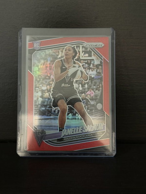 2025 Panini Prizm WNBA Janelle Salaun Red Pulsar Prizms Rookie Card #20