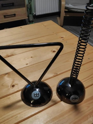 Meinl TRIL Liquid Triangle and Helix Bowl Saragosa Line like new