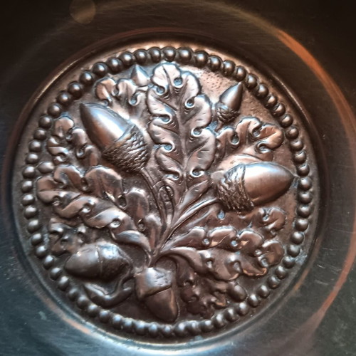Silver-plated decorative centerpiece used
