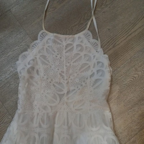 Branded white dress size S