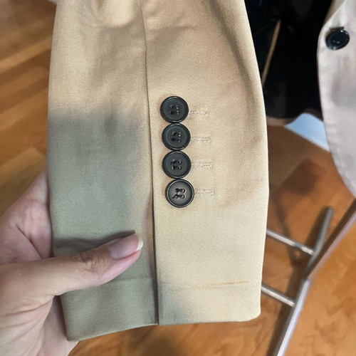 Beige Zara jacket used, size Small