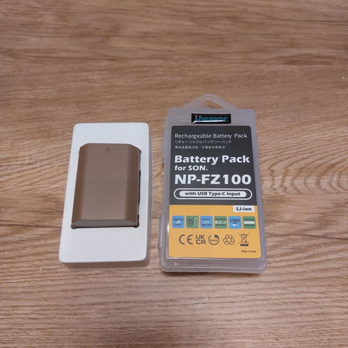 Uwavor NP-FZ100 Battery for Sony with USB-C New