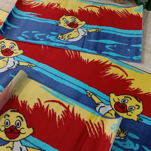 Children's rug set new for bedroom, synthetic yarns