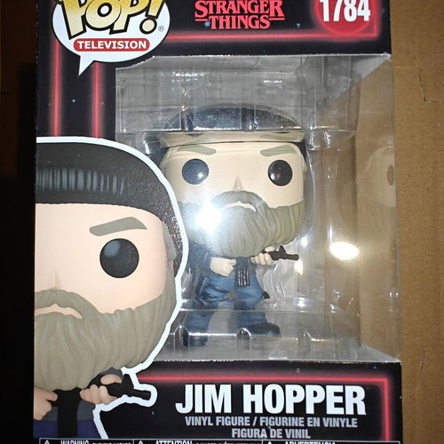 Funko Pop! Stranger Things Jim Hopper vinyl figure new