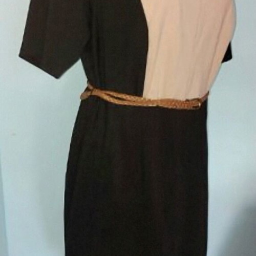 Dressbarn Woman Two-Tone Dress like new for Office or Occasion