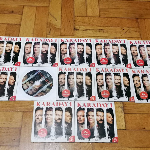 Karadayi 12 DVD used, Turkish series with subtitles