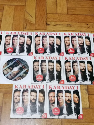 Karadayi 12 DVD used, Turkish series with subtitles