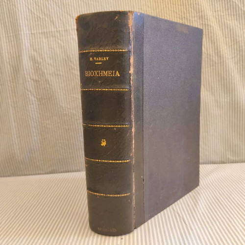 Biochemistry used, 1960 leather-bound edition by Harold Varley