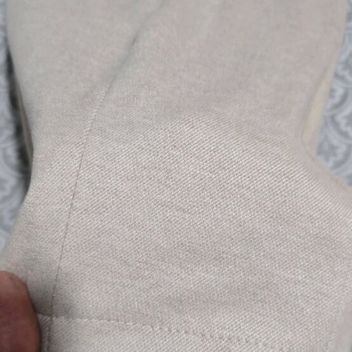Despy K Cotton Pants Beige With Elastic New