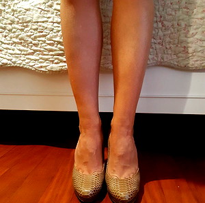 NINE WEST δερμάτινες γόβες