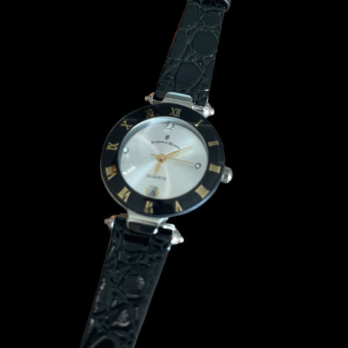Jacques Du Manoir women's watch new with croco style strap