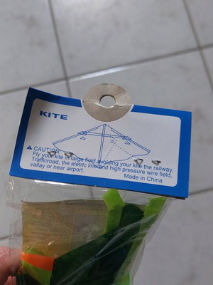 Small fabric kite new