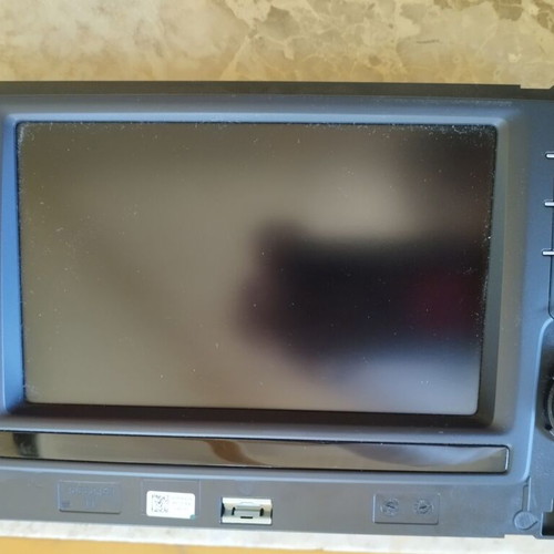 VW Golf Sportsvan 2014 central console with screen and control unit used