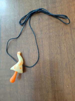 Mushroom necklace used in good condition