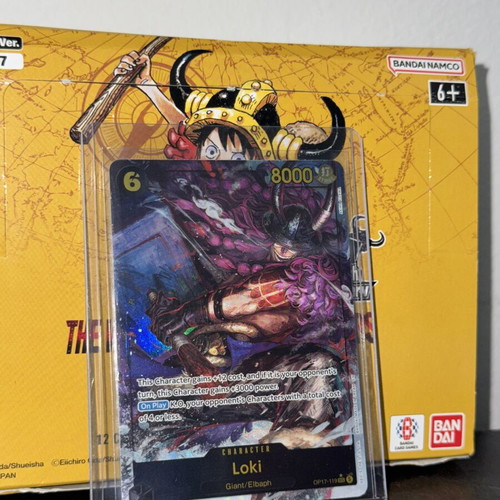 Loki SEC alt art One Piece card OP17-119