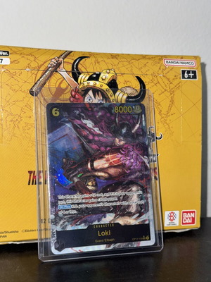 Loki SEC alt art One Piece card OP17-119