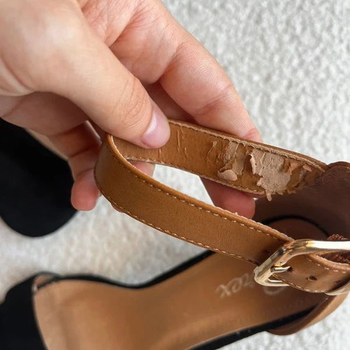 Parex two-tone high heel shoes size 37 used