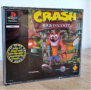 ΑΔΕΙΟ ΚΟΥΤΙ Playstation 1 Crash Bandicoot Big Box Edition (Manual & Demo μονο)