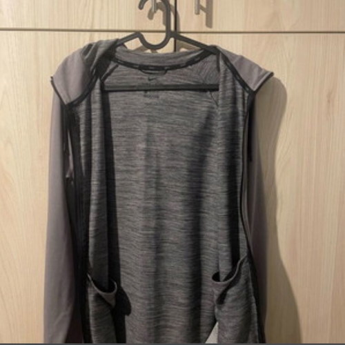 Nike dri-fit jacket XS, grey and black