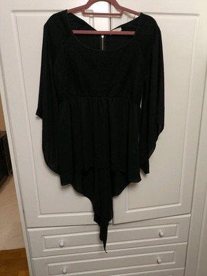 On Line black blouse like new size M/L