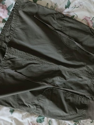 Prenatal skirt green like new, comfortable material, size XS