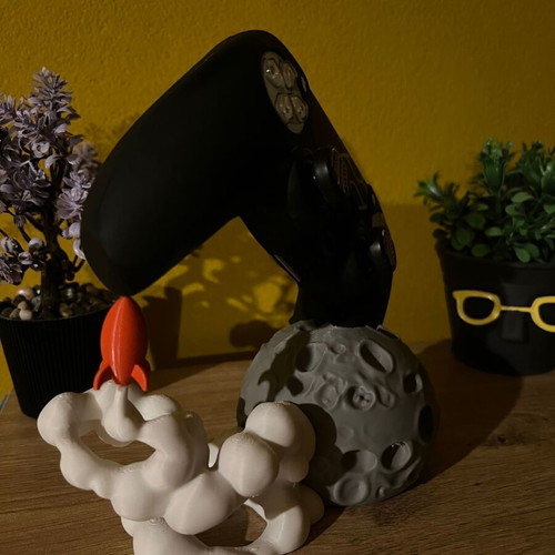 PS5 Controller Stand To The Moon new
