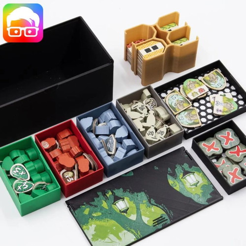 Bitoku Insert Board Game Organizer new, fits sleeved cards