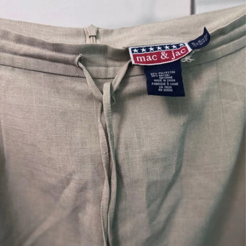 Mac & Jac maxi skirt beige like new, size 44 (fits 38–44)