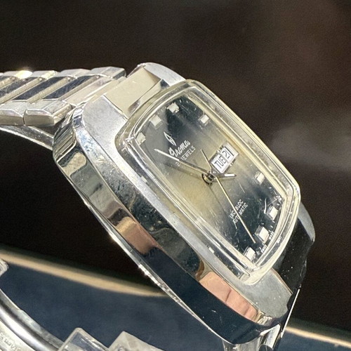 Ανδρικό αυτόματο ρολόι Aroma 21 Jewels Incabloc vintage του 1970s σαν καινούργιο
