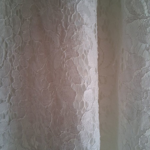 White lace blouse with lining, size XXXL / 46 / 18