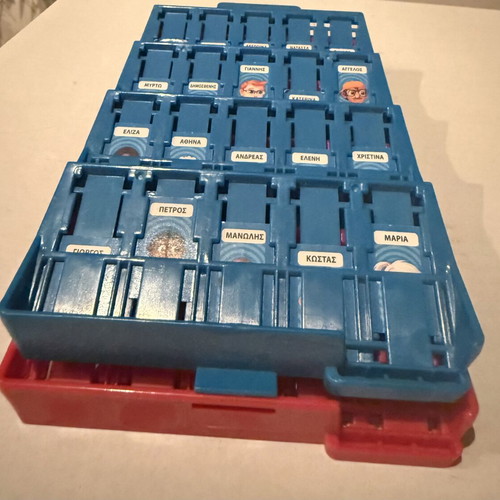 Guess Who? travel size board game used, for 2 players