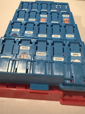 Guess Who? travel size board game used, for 2 players