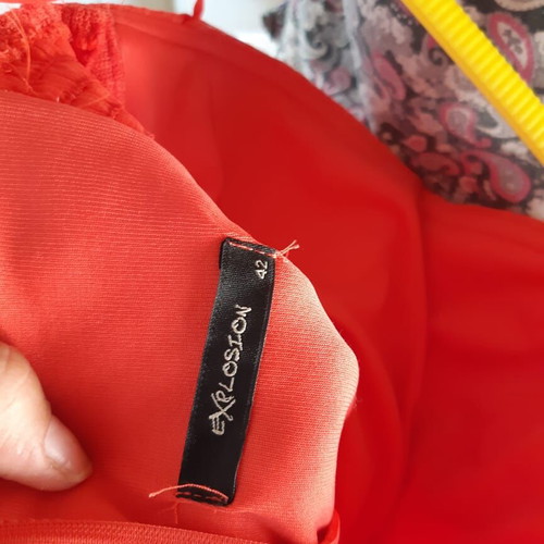 Abiye dress like new, coral, size S