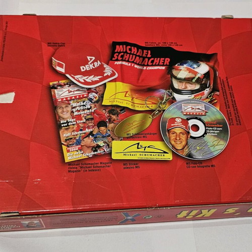 Michael Schumacher Fan’s Kit Formula 1 collectible set like new