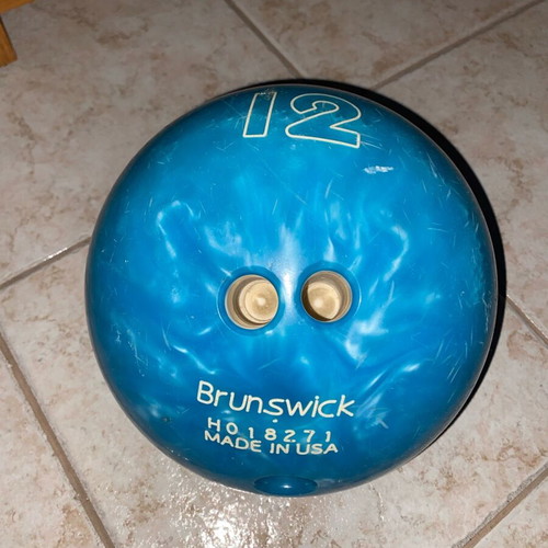 Bowling ball Brunswick new, collectible rare brand