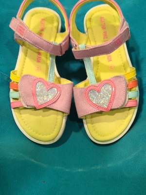 Agatha Ruiz De La Prada colorful sandals like new, size 32