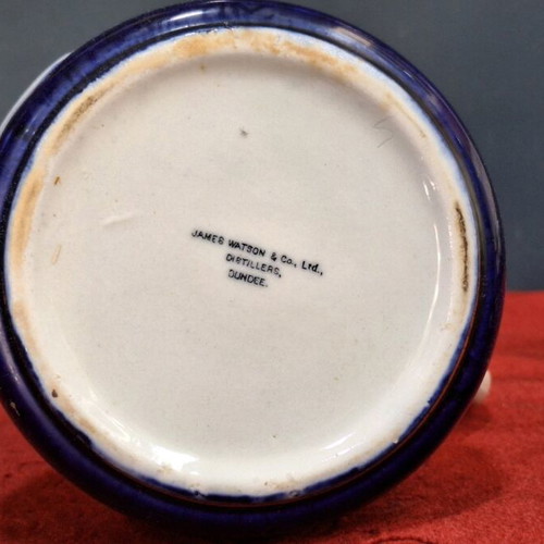 Watson's Blue Band water jug used, collectible promotional item