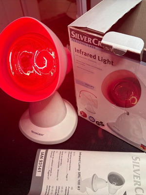 SilverCrest Infrared Lamp with Philips 100W Bulb Like New