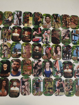 Survivor 2017 collectible caps like new
