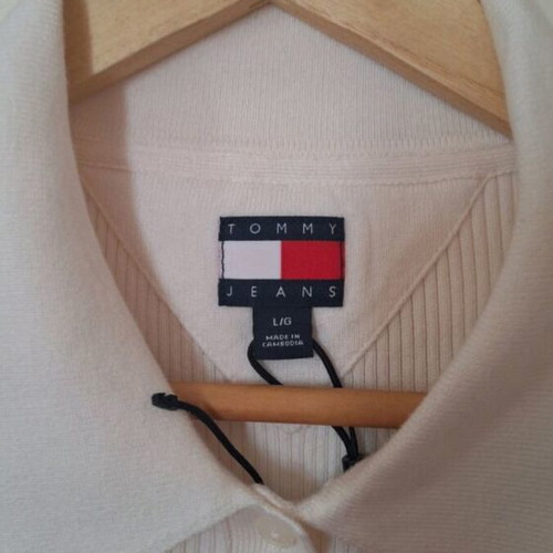 Tommy Hilfiger Jeans dress short-sleeve white new with tag