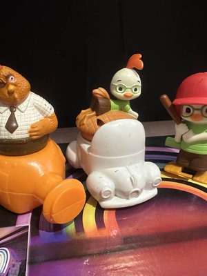 Chicken Little McDonald's 2005 figures used