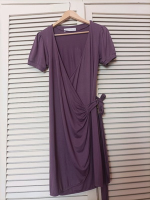 Zara dress used, purple, size M, for breastfeeding moms