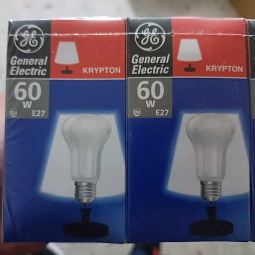 General Electric Krypton E27 incandescent bulb matte new