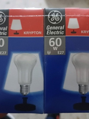 General Electric Krypton E27 крушка с нажежаема жичка матова нова