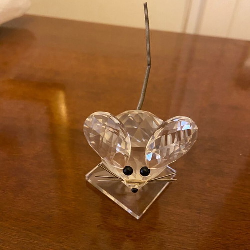 Original Swarovski collectible decorative mouse like new